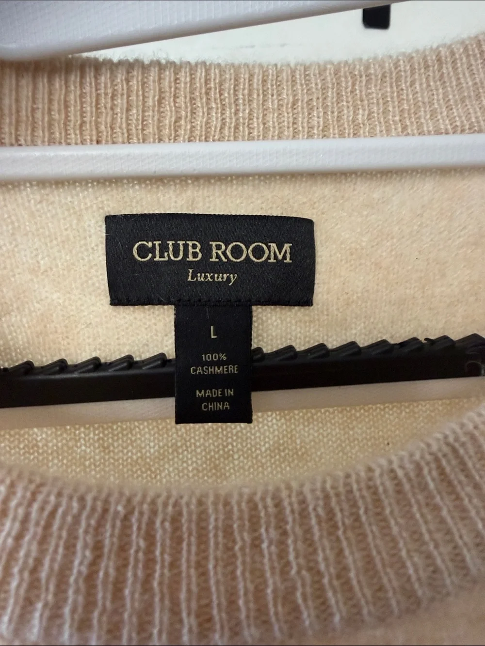Club Monaco Men's Crewneck Sweater in Beige